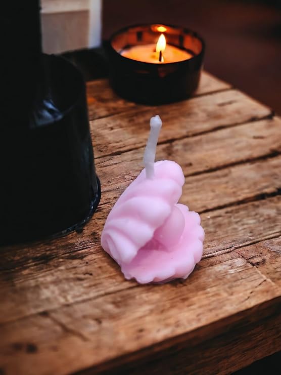 pearl in shell candles