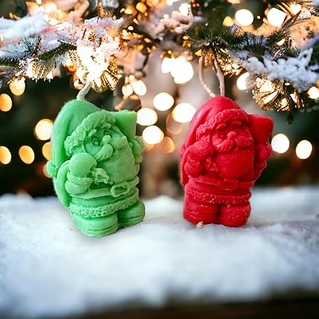 Mini Santa Candle
