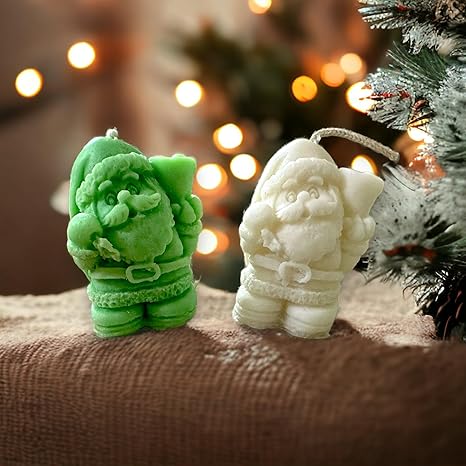Mini Santa Candle